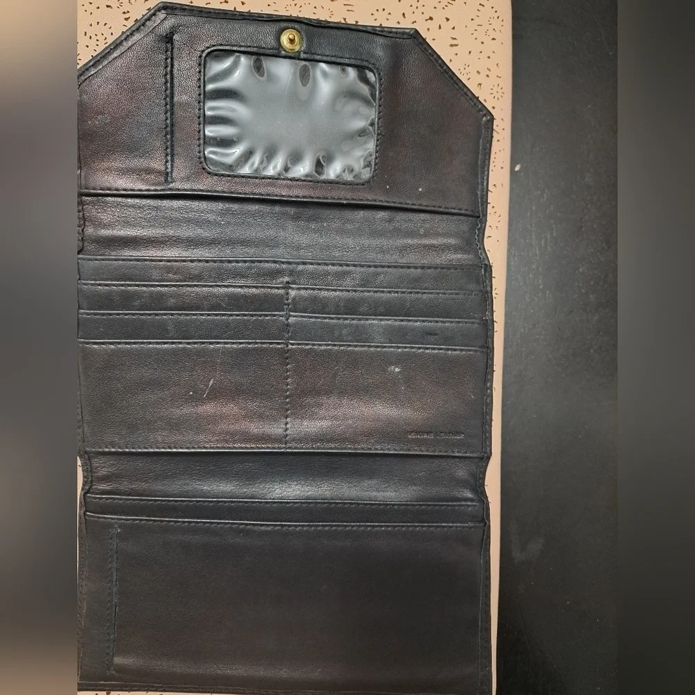Liz Claiborne Black Genuine Leather Women's Wallet